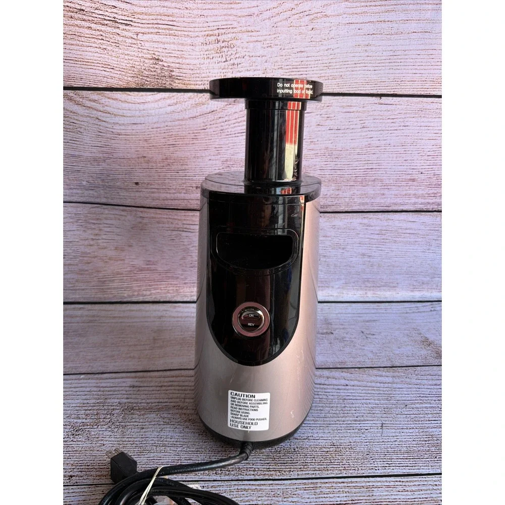Hurom Electric Slow Juicer Rose Gold Model HH-SBB11 Countertop Juicer